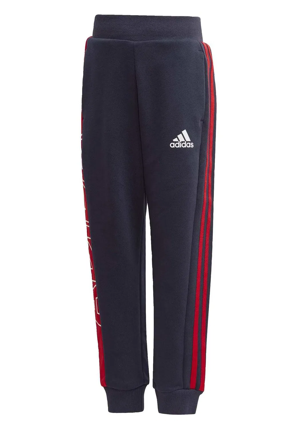 Вязаные спортивные штаны - брюки от спортивного костюма Adidas Performance, Blue — фото 3