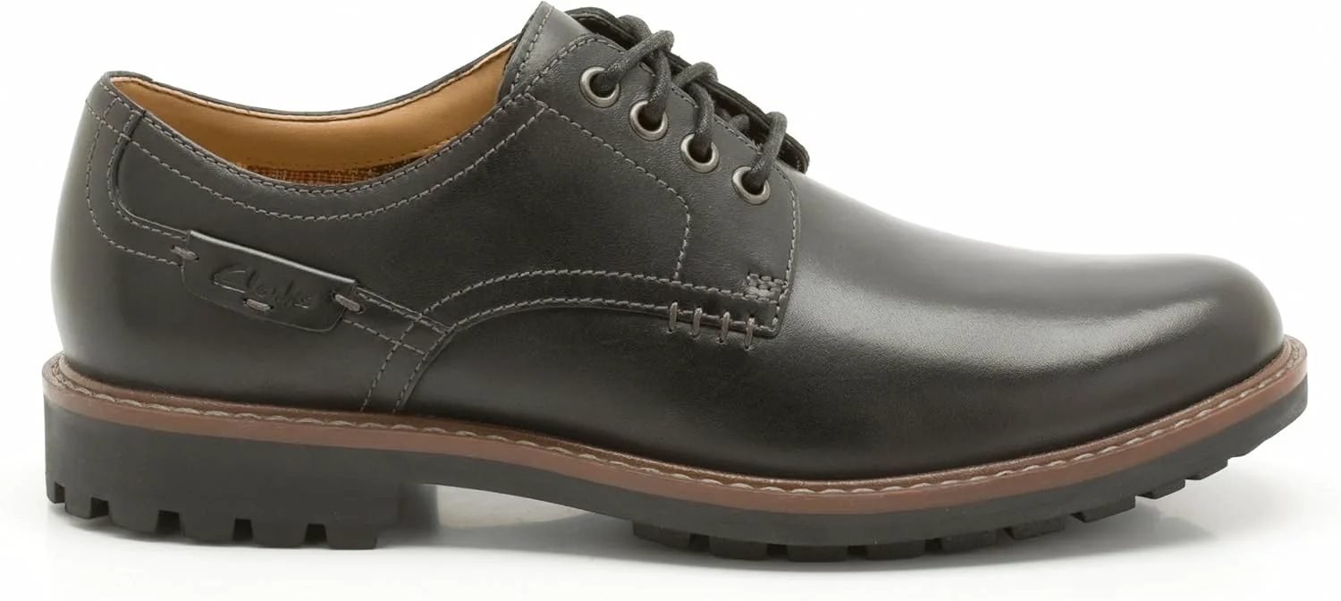 Мужские дерби Clarks Recline Out, черный — фото 4