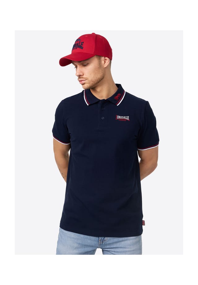 

Рубашка поло slim fit лев Lonsdale, мультиколор