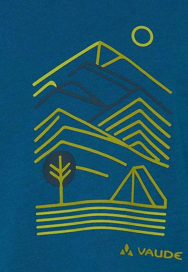 Спортивная футболка rokua Vaude, Shore Blue — фото 3