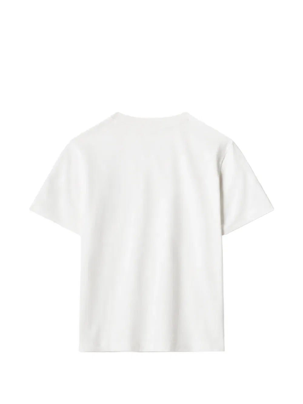 Футболка с нашивкой в виде головы лисы Maison Kitsune Kids, белый — фото 2