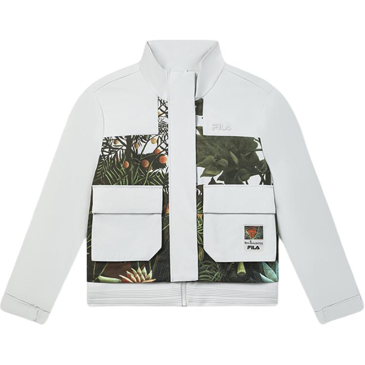 

Куртки и пальто LUSUO,LIANMINGKUAN женские Yang FILA, бежевый/серый