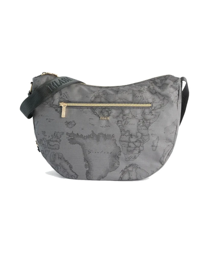 

Большая мягкая сумка через плечо Highland Alviero Martini 1A Classe, серый