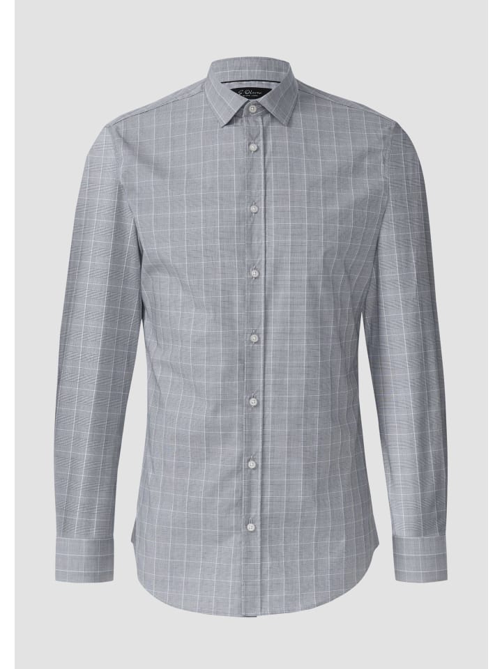 

Рубашка 62N1_светло-серая s.Oliver