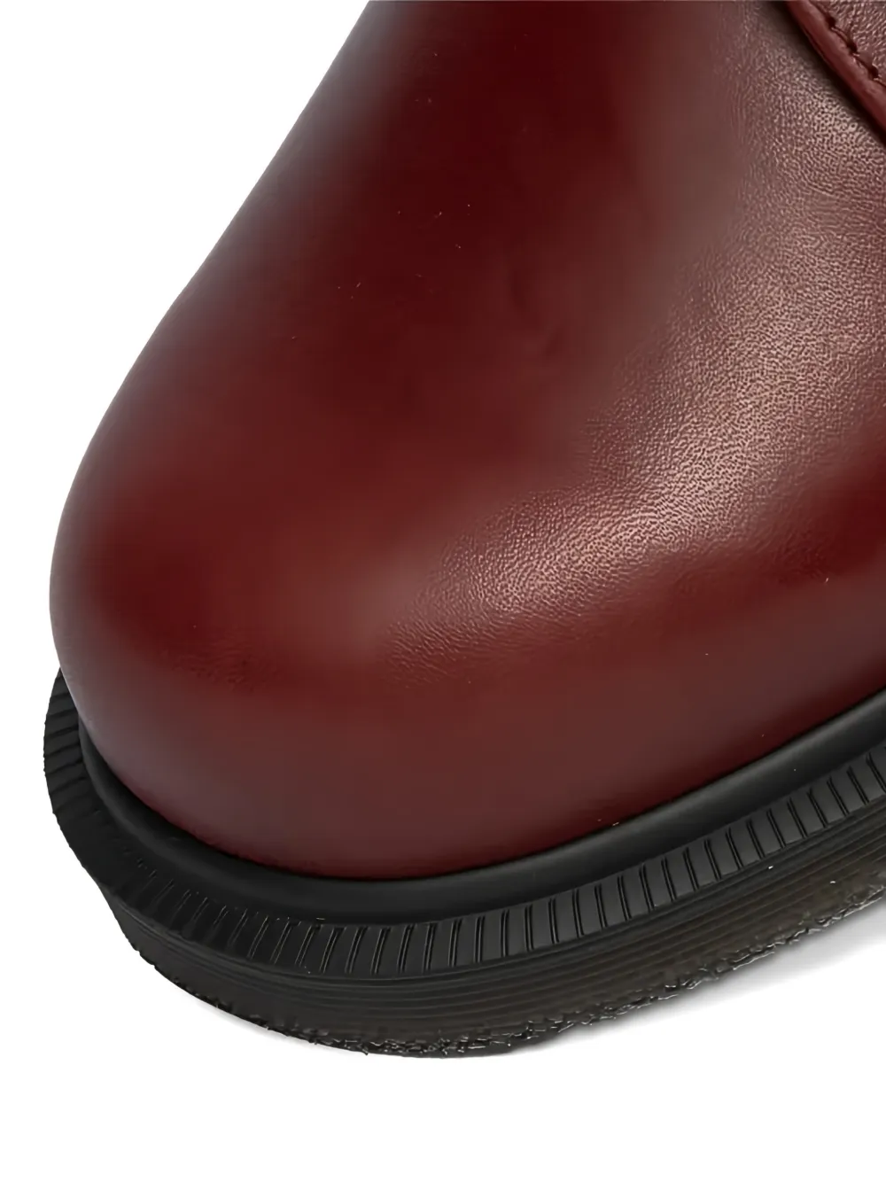 Дерби на шнуровке Dr. Martens, красный — фото 4