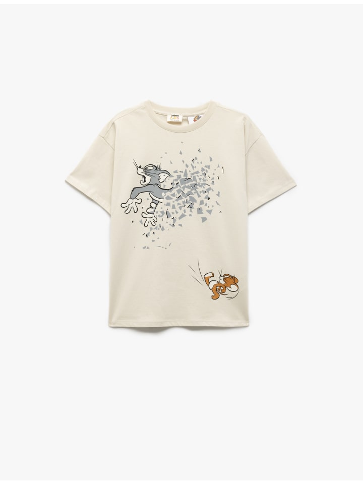 

ФУТБОЛКА SS цвета экрю KOTON