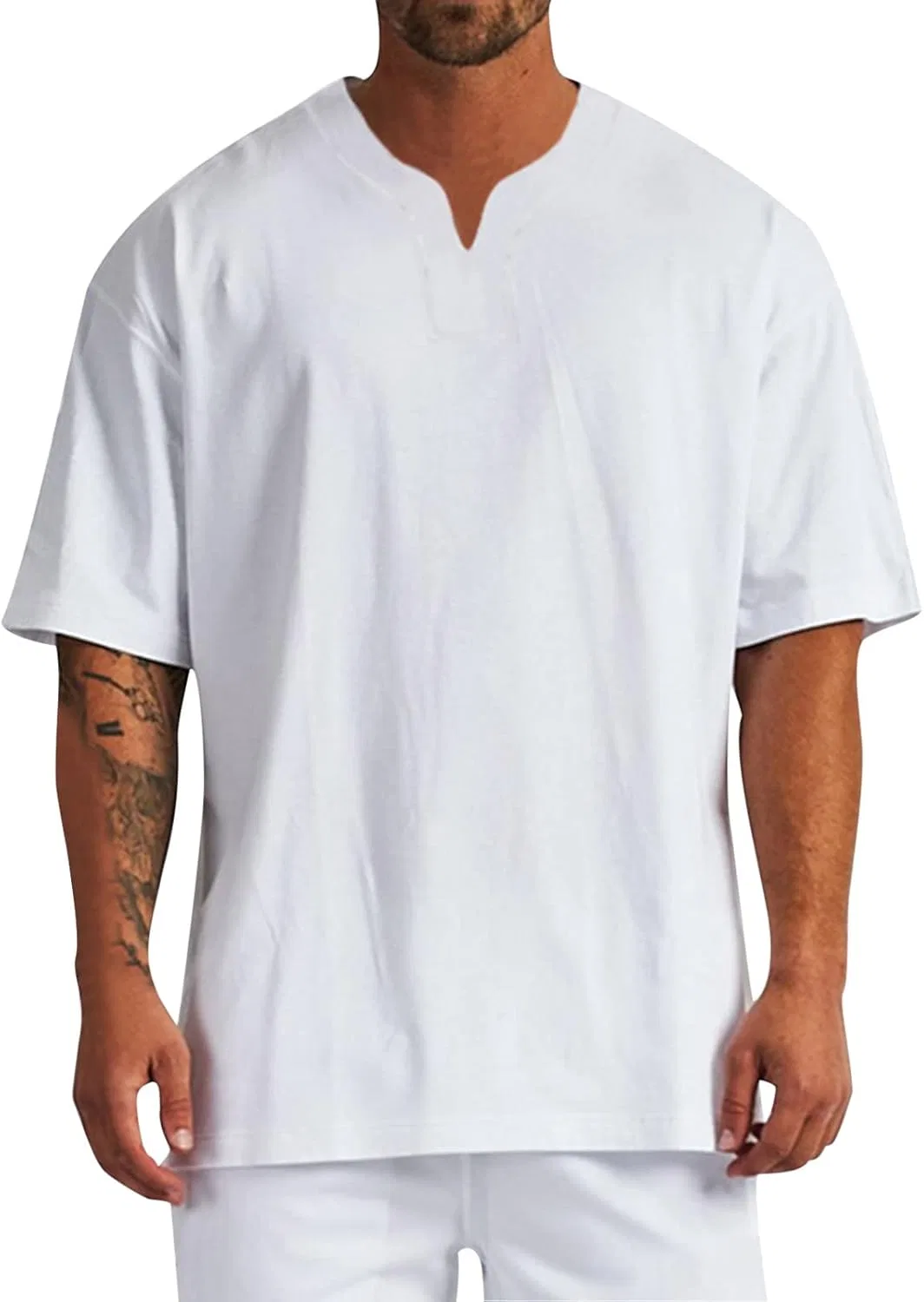 Футболка для активного отдыха V-Neck, Athletic Performance, белый