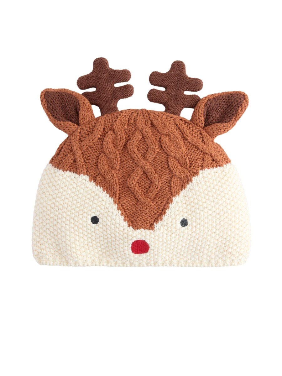 

Шапка Next Christmas, светло-коричневый