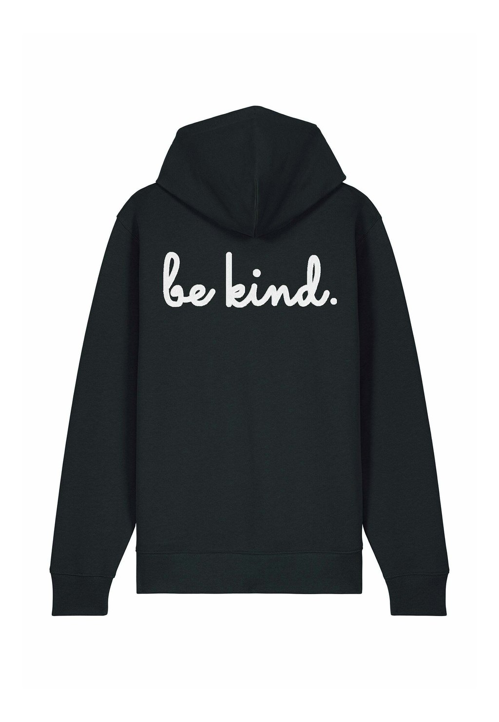 

Толстовка на молнии BE KIND BACK EMBROIDERY Mira Paris, черный