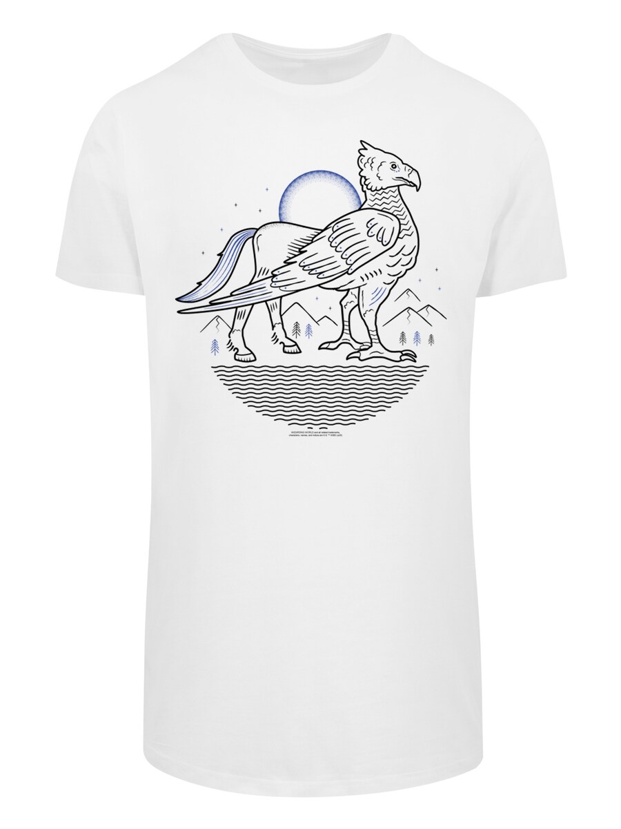 

Классическая футболка F4NT4STIC Shirt Harry Potter Buckbeak LIne Art, белый