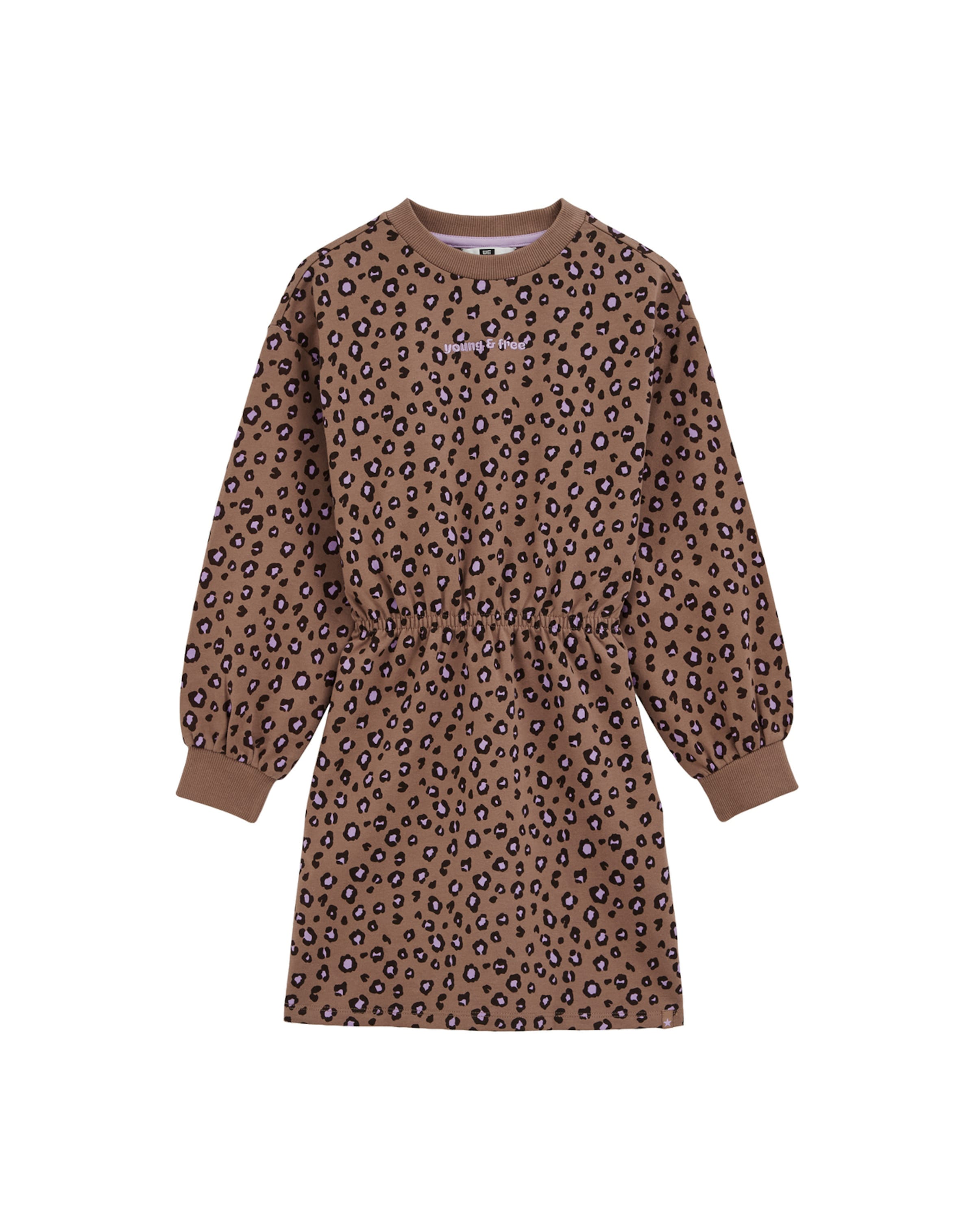 

WE Fashion Платье в коричневом цвете