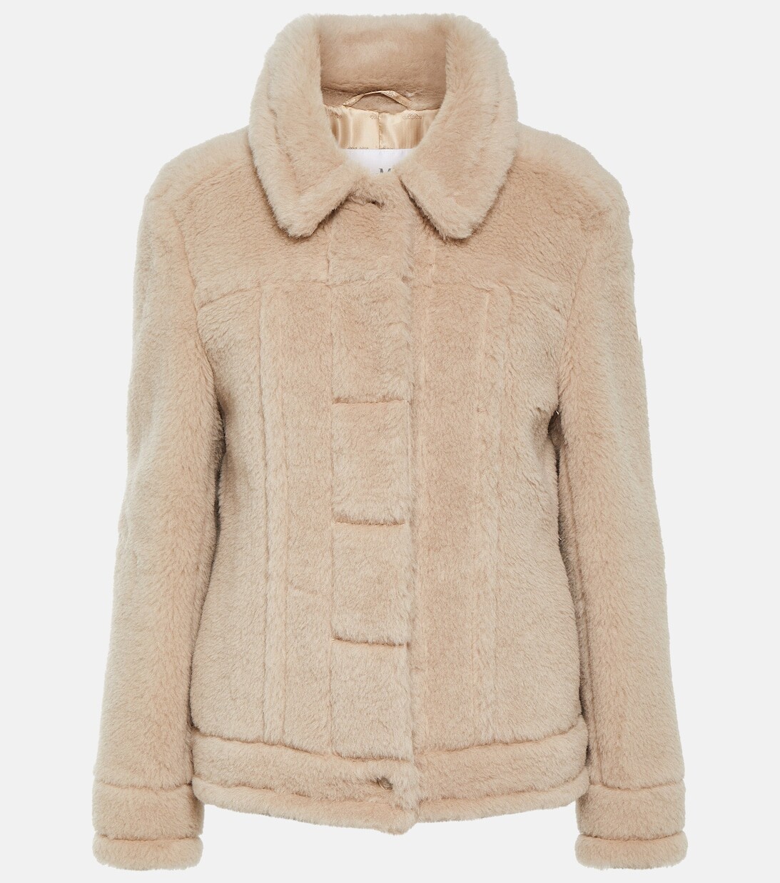 

Плюшевая куртка MAX MARA, бежевый