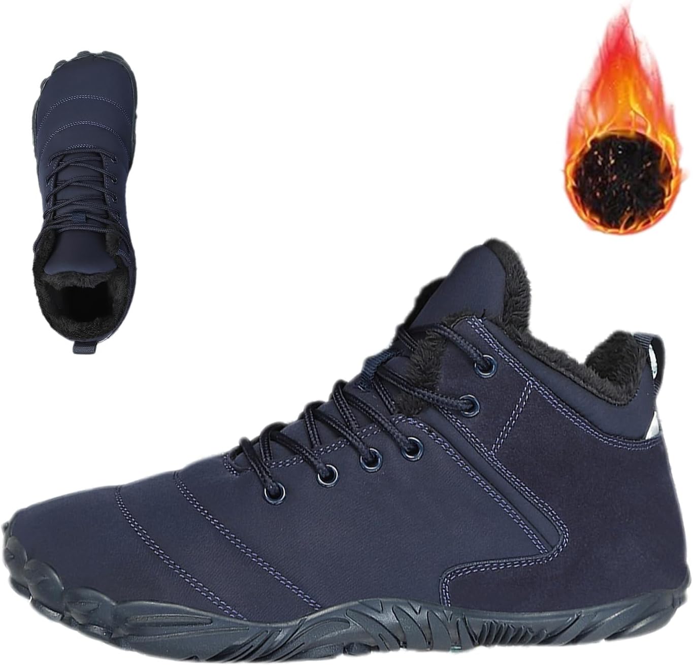 

Водонепроницаемые зимние туфли Giltpeak, удобные ботинки Pro, противоскользящие и водонепроницаемые зимние, для мужчин и женщин, синий