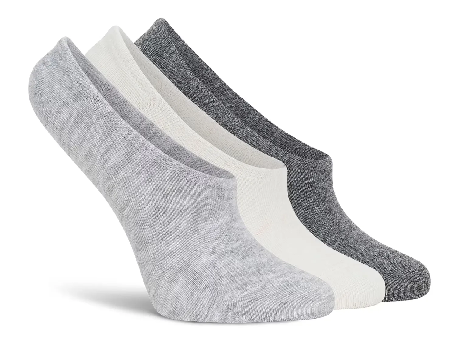 

Носки Cashmere Blend Women's No Show Liners - 3 Pack Lemon, кремовый