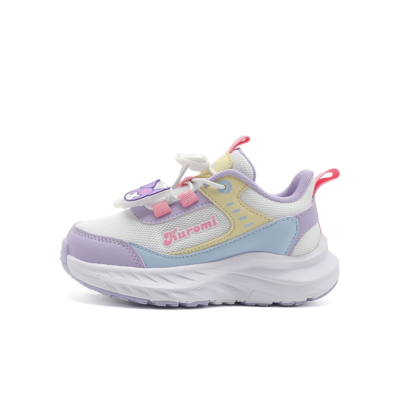 

Hello Kitty Hello Kitty устойчивые к истиранию, упругие, дышащие, легкие, амортизирующие, увеличивающие рост Sanrio, фиолетовый-kuromi