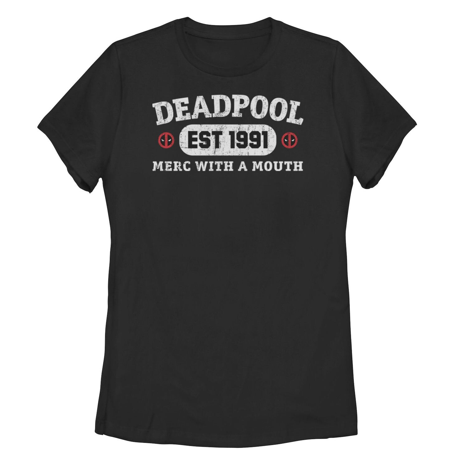 

Футболка для юниоров Marvel Deadpool 30th Merc With A Mouth Est 1991 Licensed Character