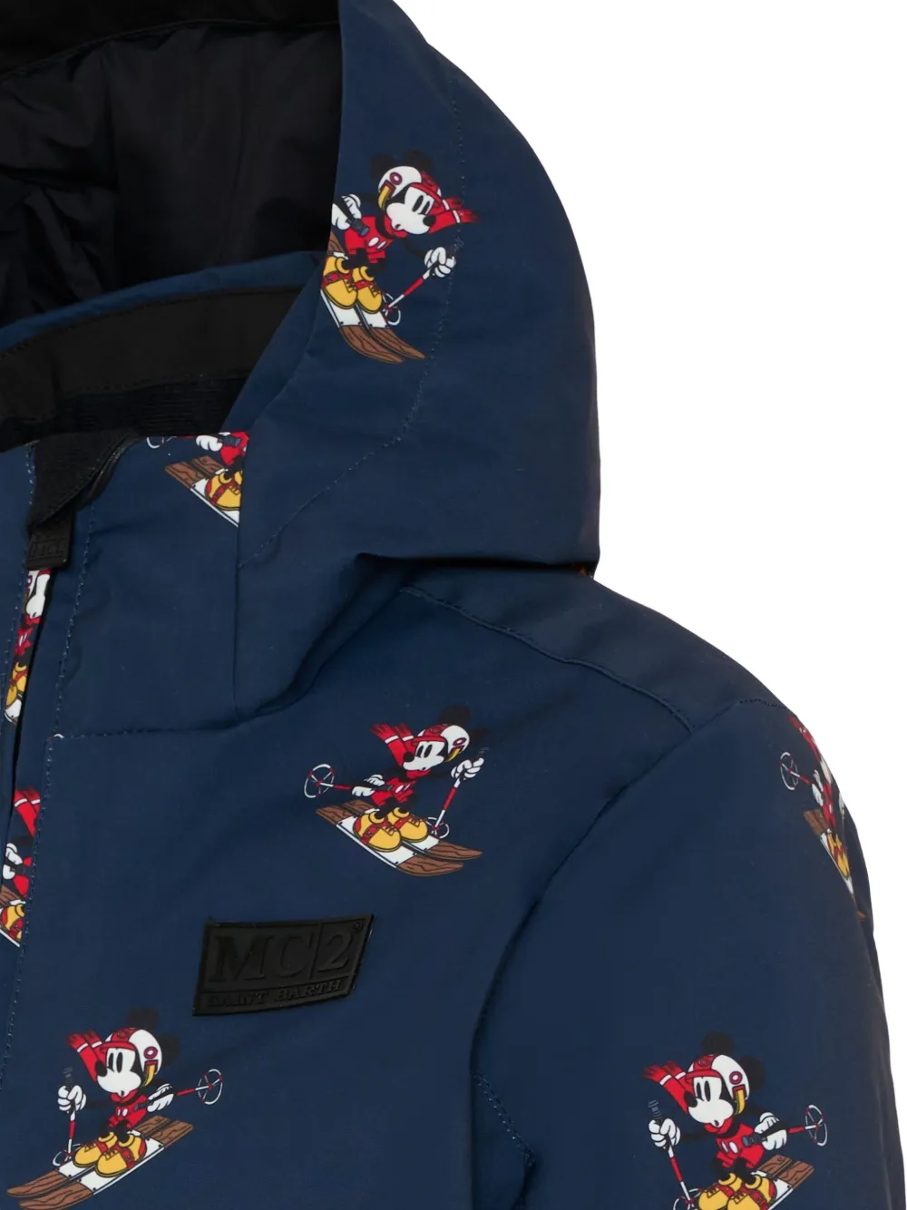 Пуховик Wildhorn Mickey Mouse Mc2 Saint Barth Kids, синий — фото 3