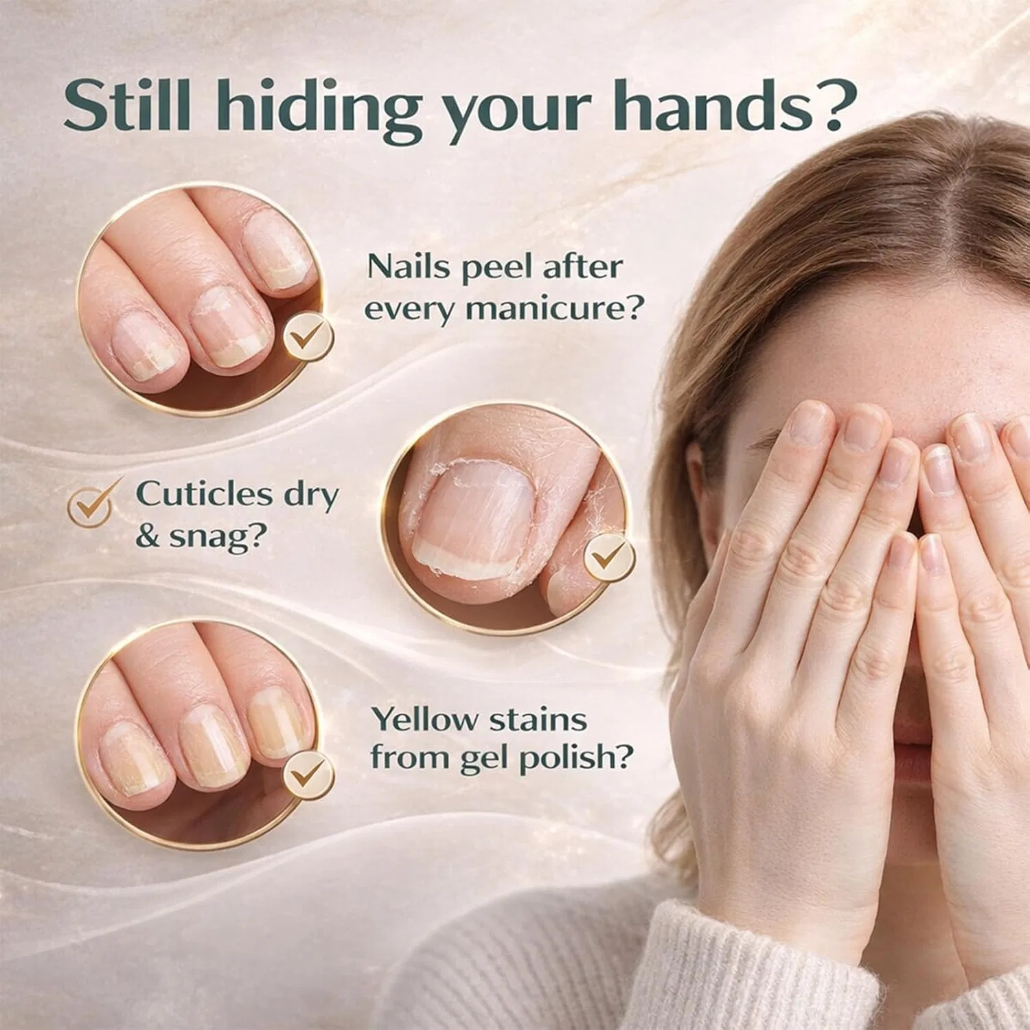 Масло для ногтей «3 Days Nail Care» с кератином и аминокислотами, 3 шт. Generic, 3 Days Nail Care — фото 3