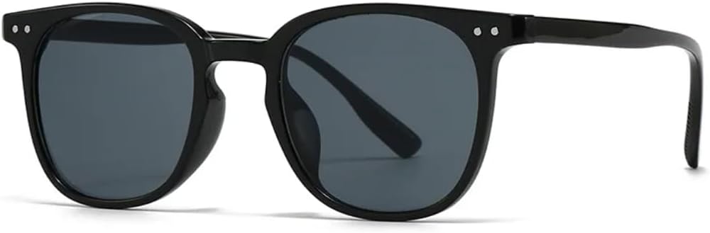 

Модные солнцезащитные очки для женщин, солнцезащитные очки UV400 в стиле ретро с градиентом, мужские солнцезащитные очки черного и желтого цвета с заклепками SZVVBKK, C1 Black Black