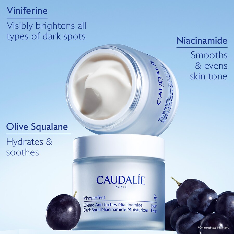 Сыворотка Caudalie — Увлажняющий Vinoperfect Brightening с ниацинамидом, сменный блок, 50 мл — фото 4