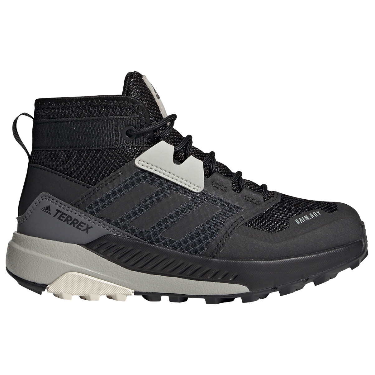 

Мультиспортивная обувь Adidas Terrex Kid's Terrex Trailmaker Mid Rain Ready, цвет Core Black/Core Black/Alumina