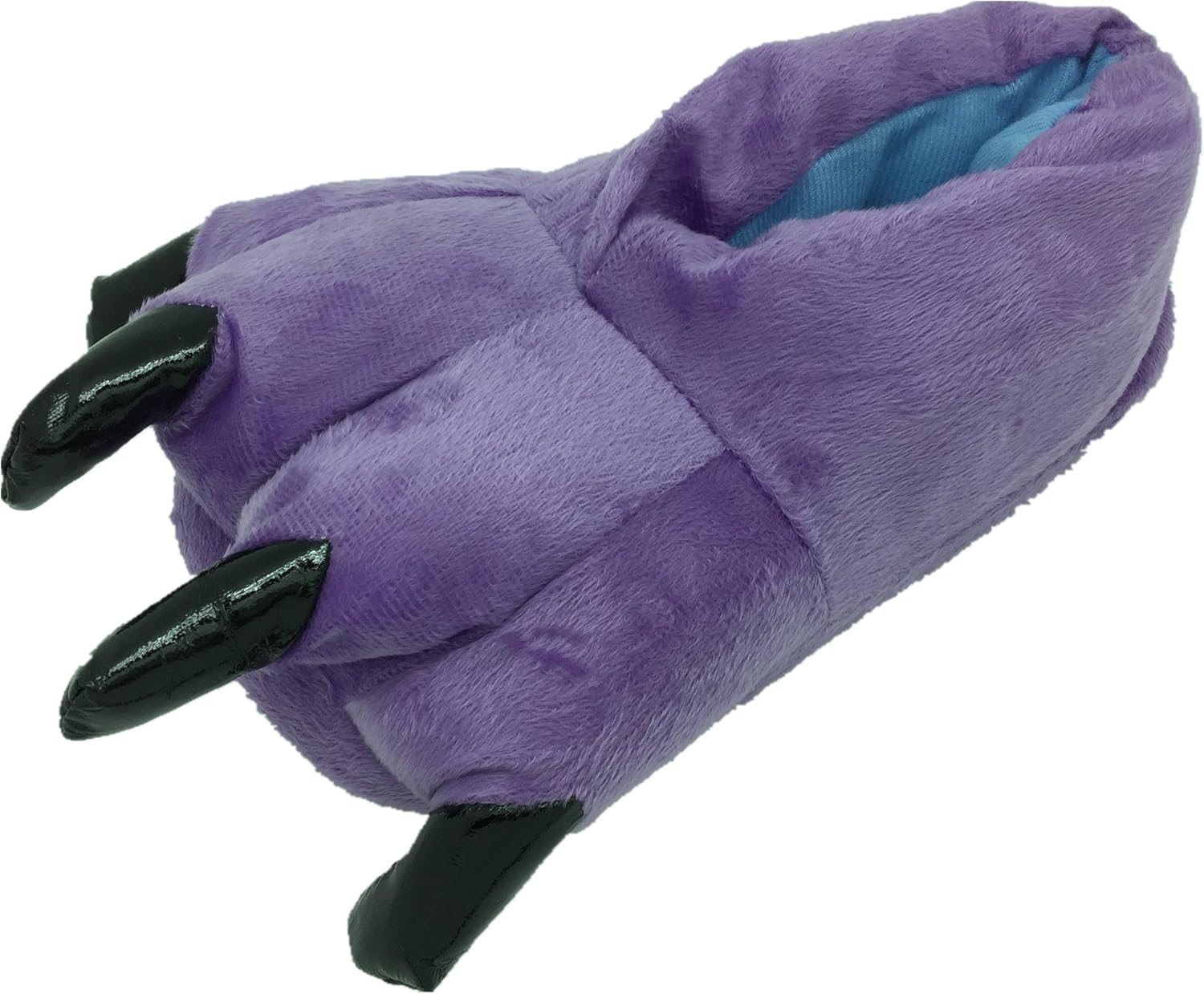 

Мягкие теплые домашние тапочки в виде звериных лапок (костюм) Funcos, фиолетовый