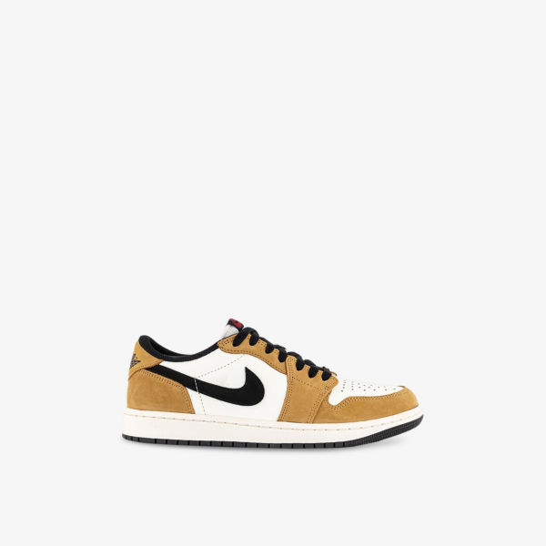 

Кроссовки Air Jordan 1 Low OG Suede с низким берцем, черный