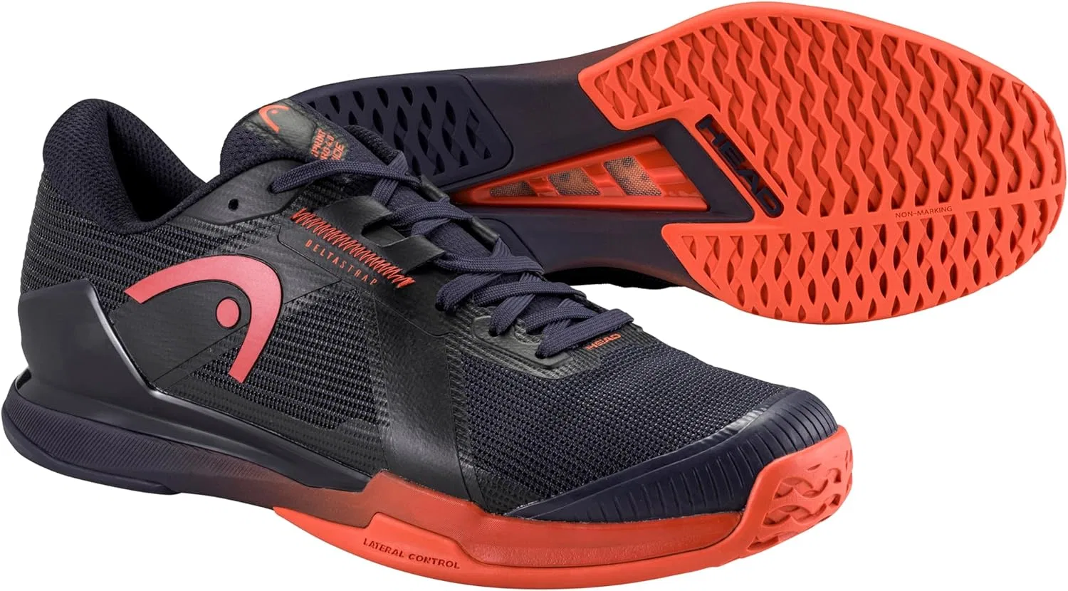 Мужские кроссовки HEAD Sprint Pro Wide, Dark Blue Red — фото 2