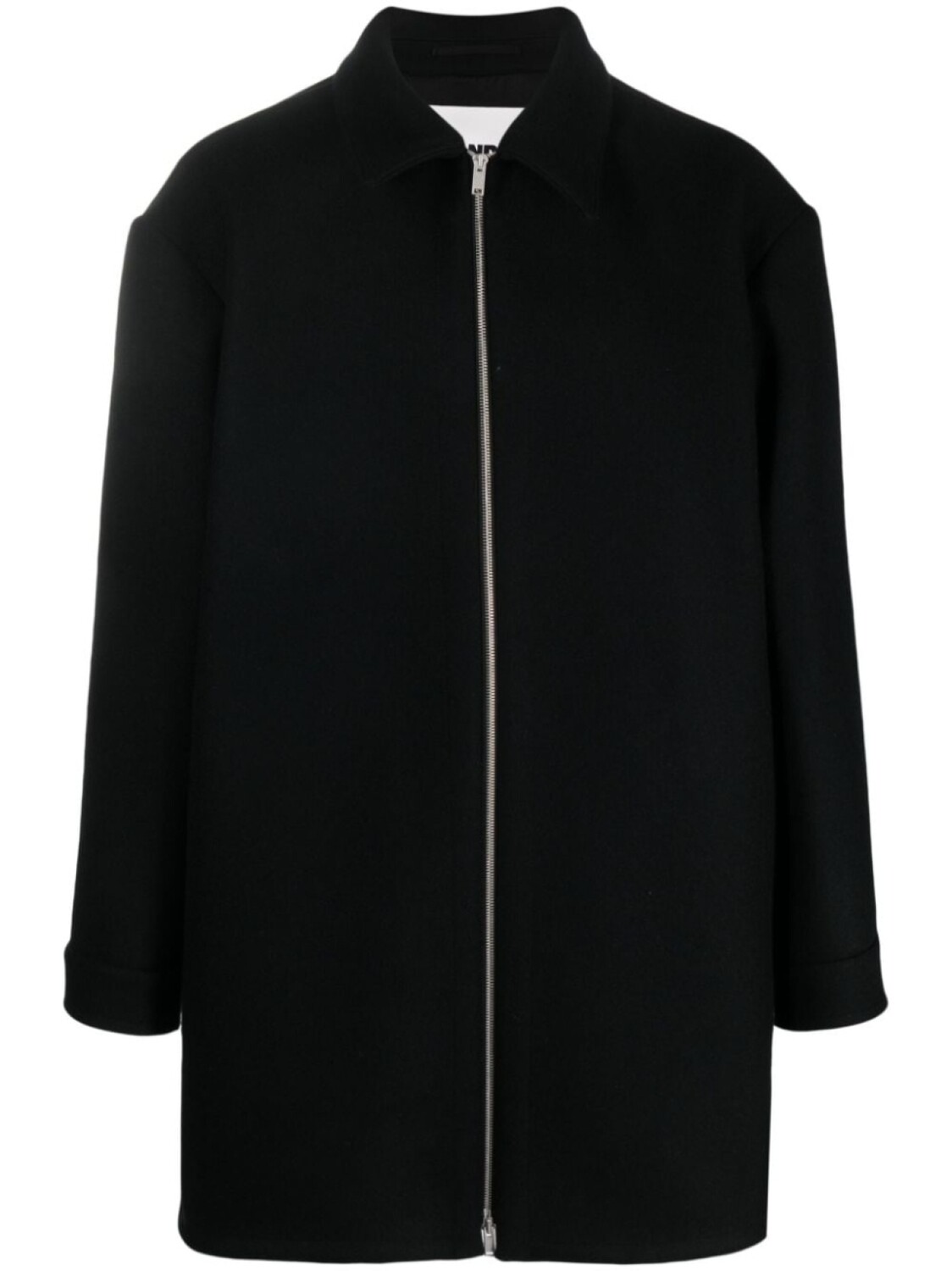 

Jil Sander шерстяное пальто на молнии, синий