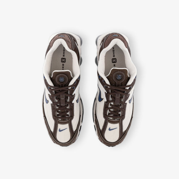 Кроссовки Nike Shox Ride 2 Mesh and Leather, коричневый — фото 2