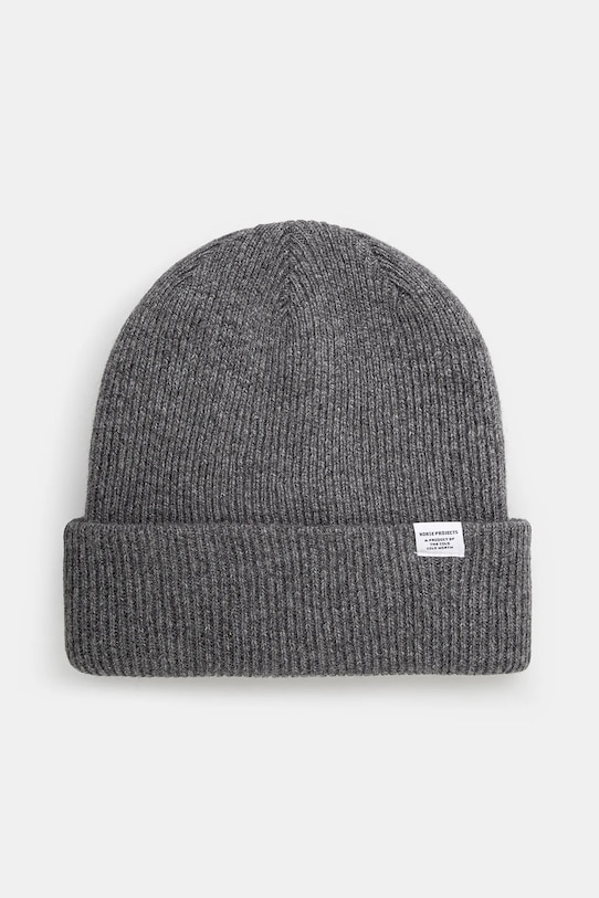 

Шерстяная шапка Norse Project Norse Beanie N95-0569 1498 Norse Projects, серый