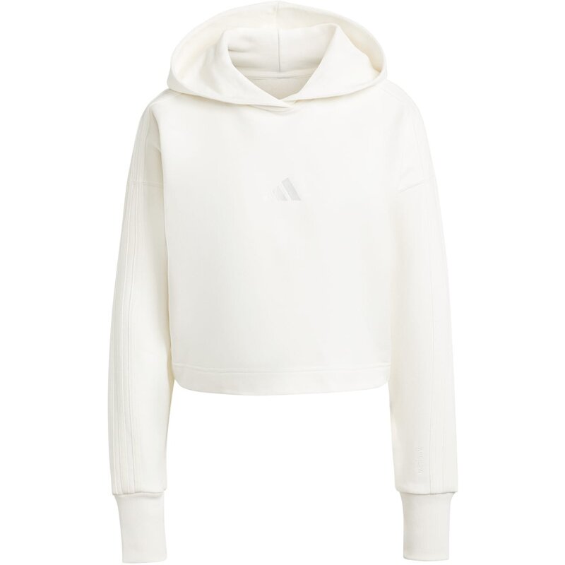 

Толстовка с капюшоном, все размеры, французский трикотаж, 3 полоски Adidas, белый