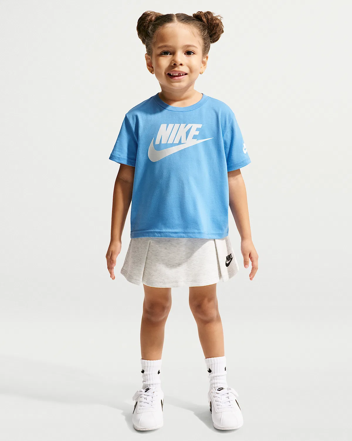 Футболка Nike Toddler Futura Evergreen, University Blue — фото 4