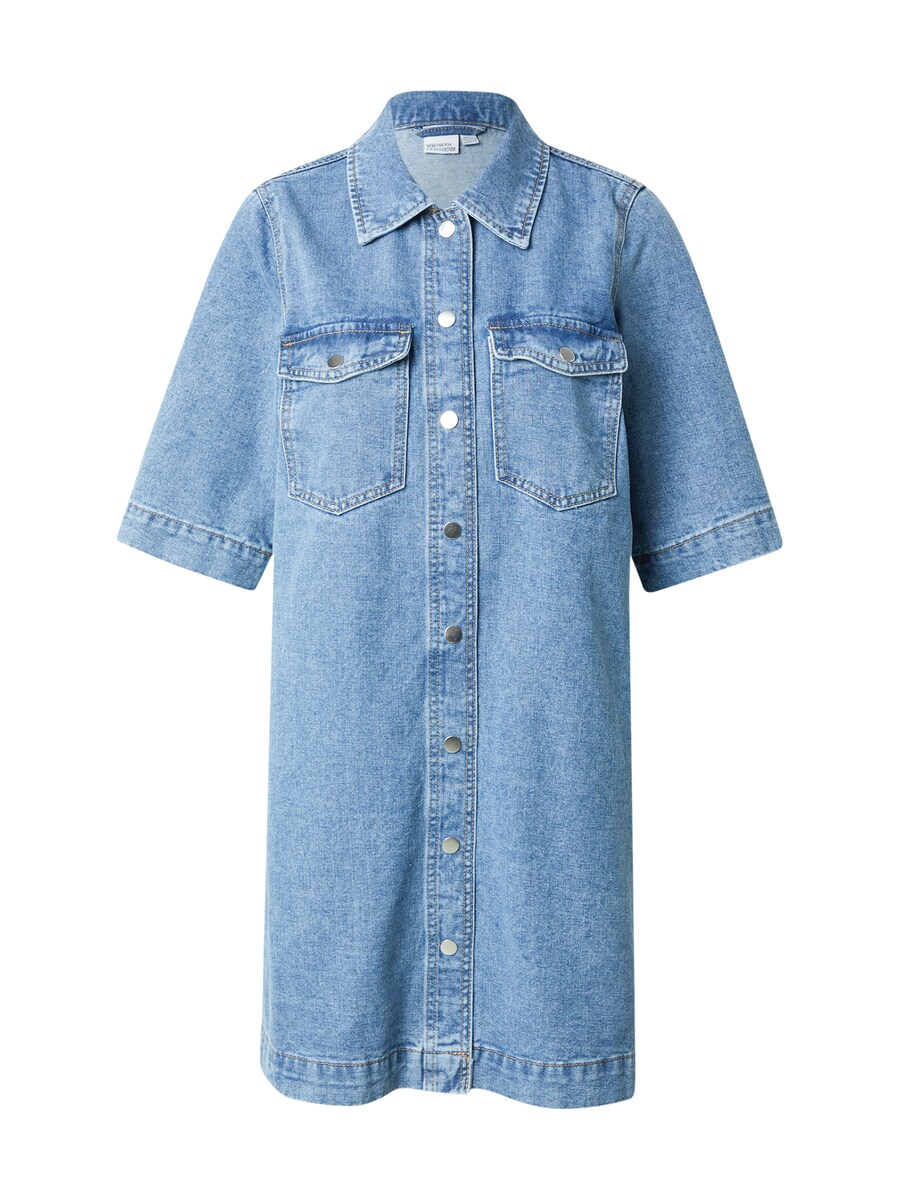 

Платье-рубашка VERO MODA, пятнистый синий