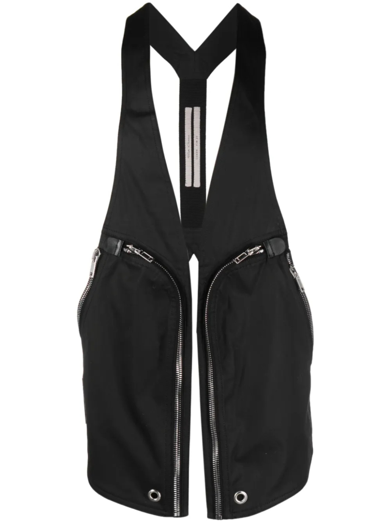 

Rick Owens жилет Bauhaus без застежки, черный