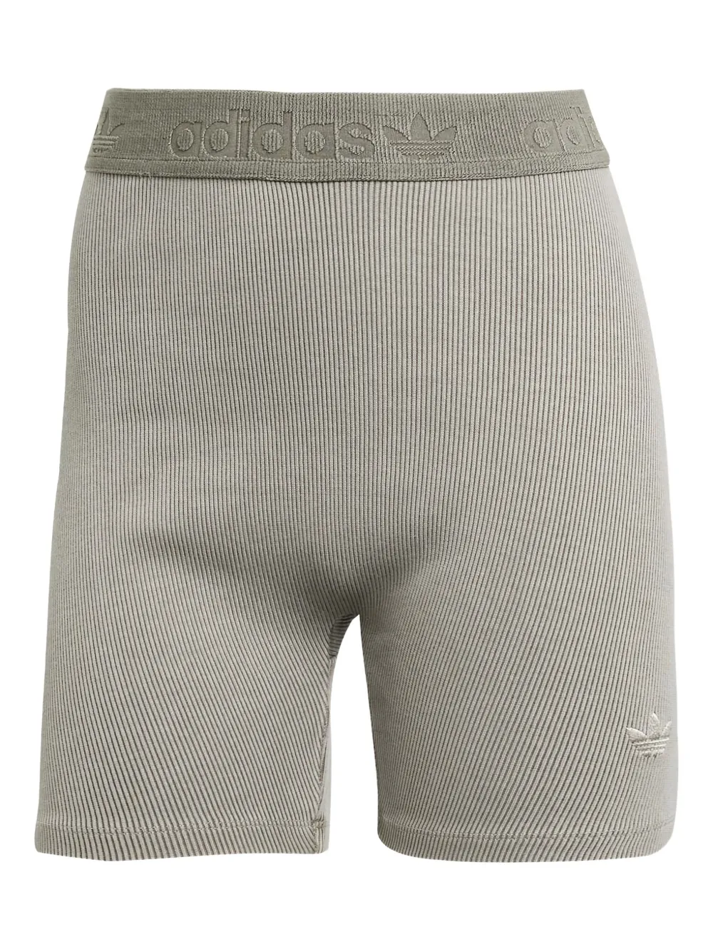 

Шорты Essentials Rib 1/4 с логотипом Adidas, зеленый