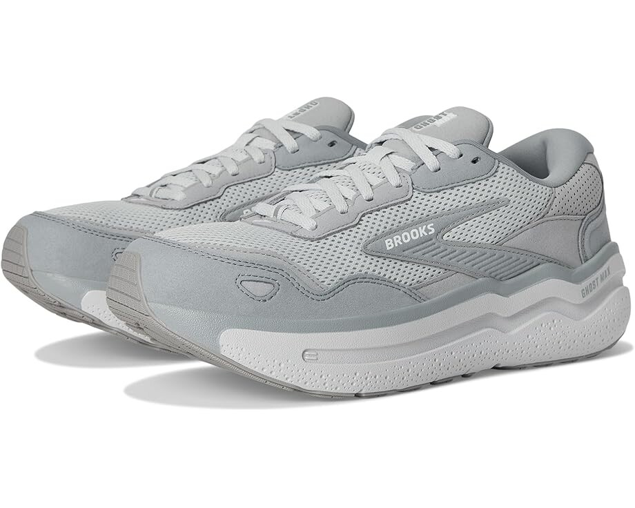 

Кроссовки Brooks Ghost Max Suede, цвет Primer Grey/Oyster/Alloy