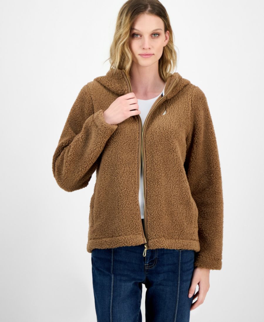 

Женская флисовая куртка на молнии Nautica Jeans, Barley