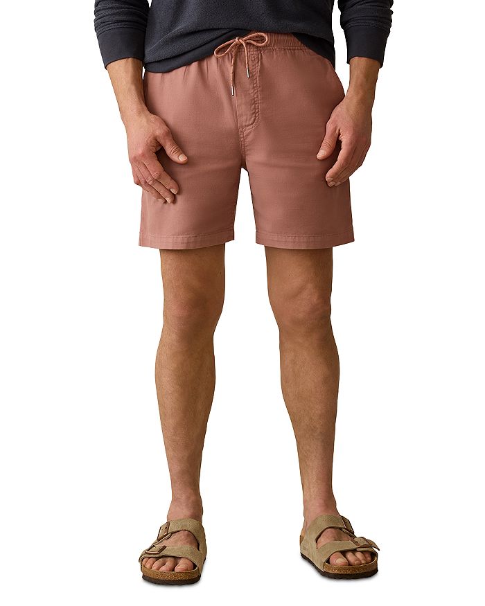 

Эластичные шорты с завязками Essential Drawstring 6.5" Faherty, красный