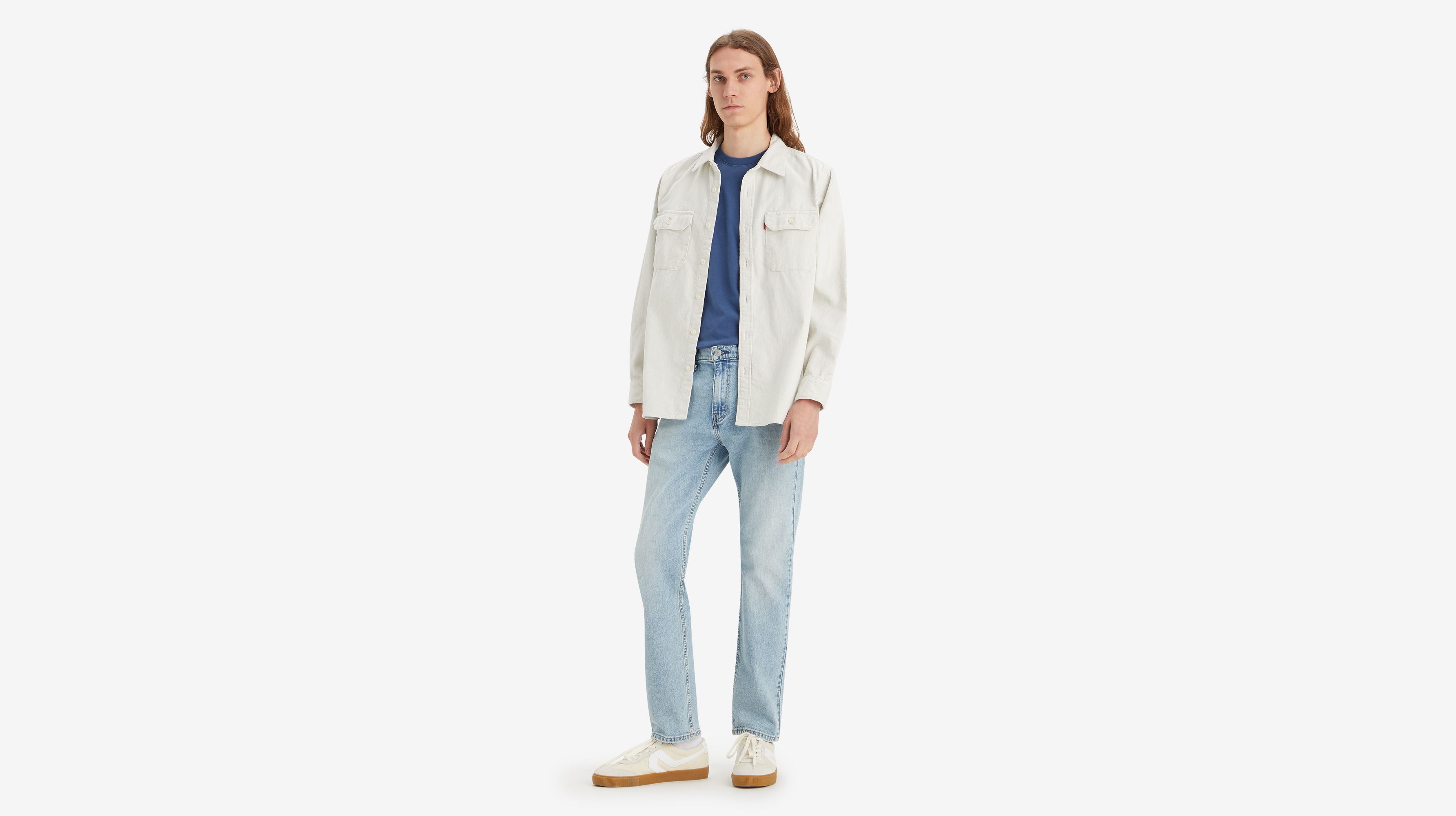 

502 Зауженные мужские джинсы Levi's, цвет Only Wish - Light Wash - Stretch