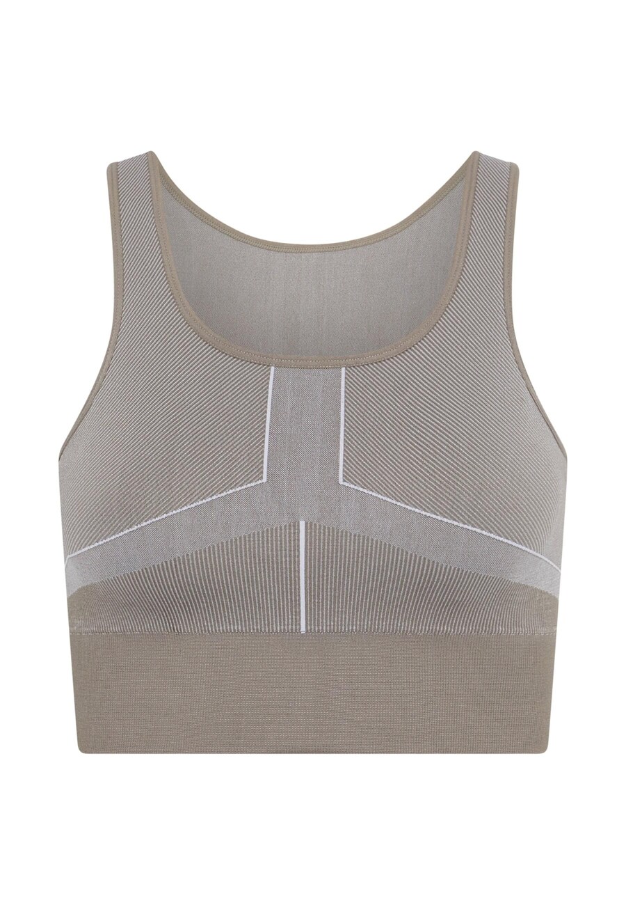 

Топ Born Living Yoga Cara, цвет Dark beige/Grey