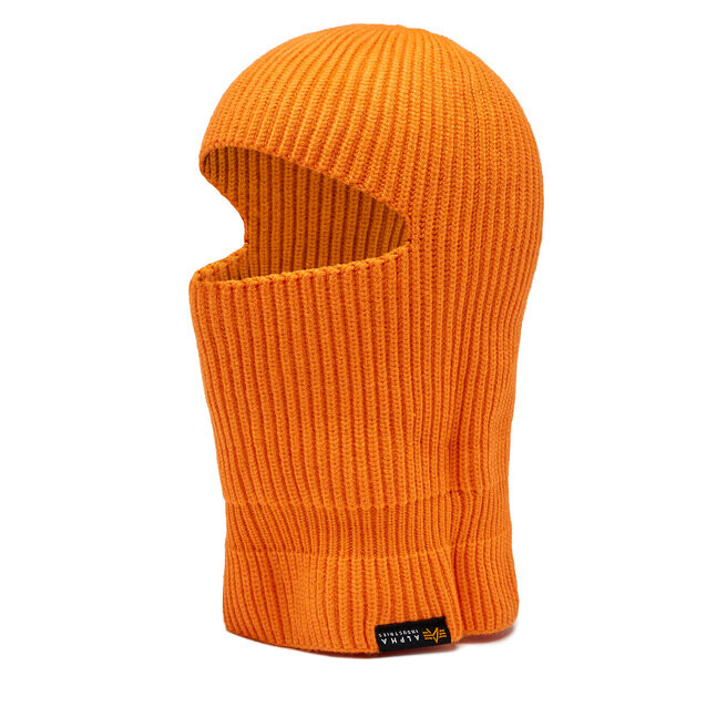 

Шапка Alpha Industries LabelBalaclava, оранжевый