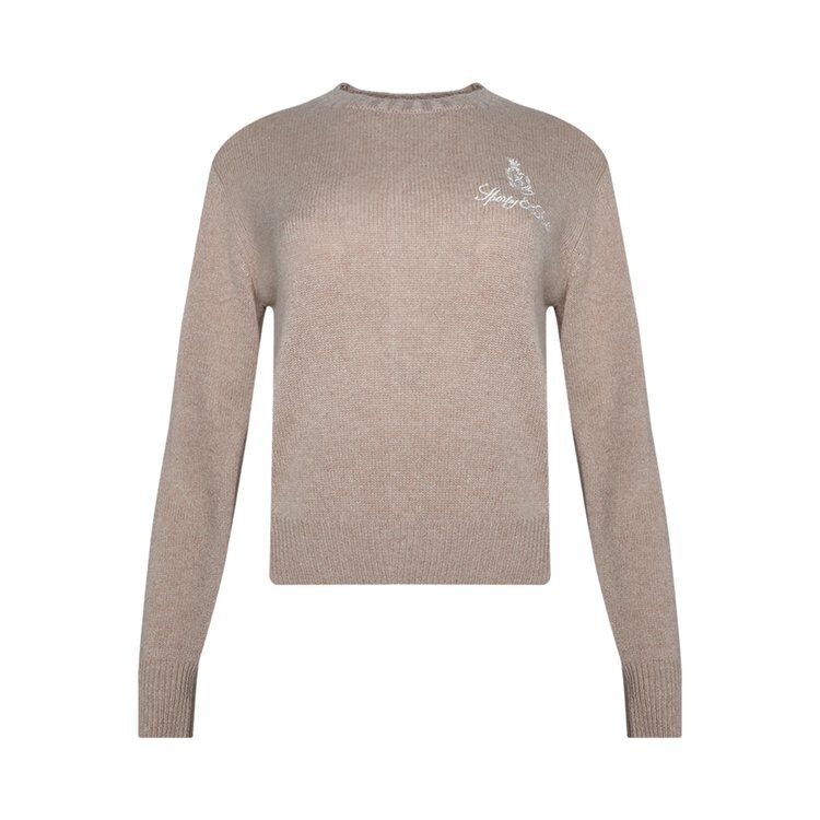 

Толстовка Sporty & Rich Vendome Cashmere Crewneck, бежевый