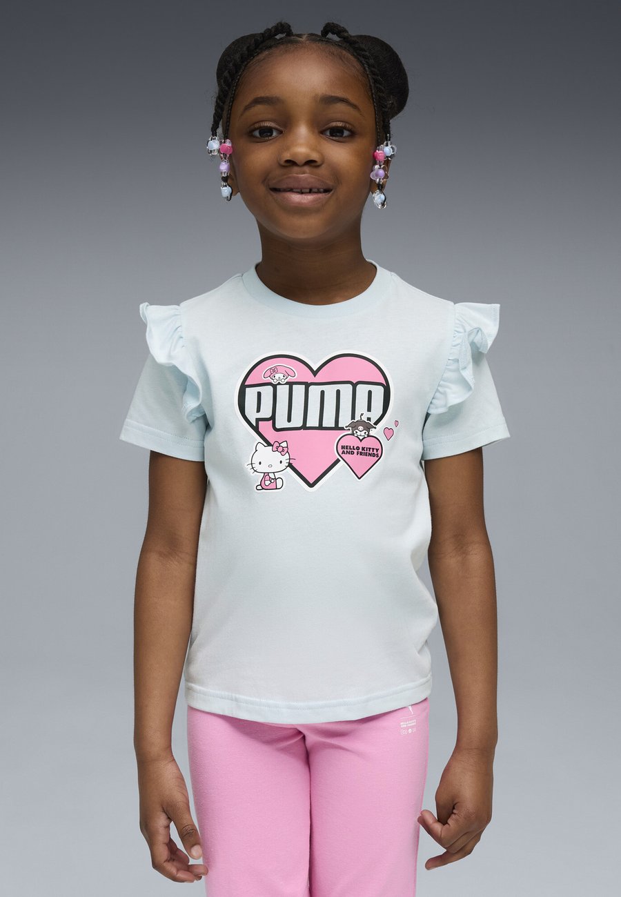 

Футболка Puma HELLO KITTY AND FRIENDS, Sea Glass/Blue, Синий, Футболка Puma HELLO KITTY AND FRIENDS, Sea Glass/Blue