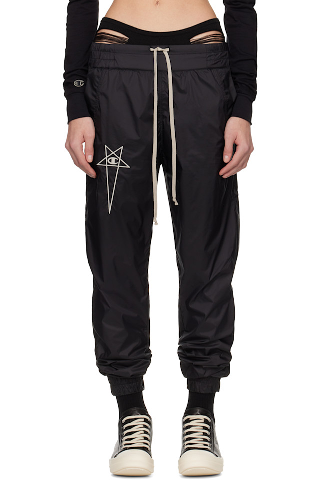 

Чемпионские джоггеры Champion edition Rick Owens, черный