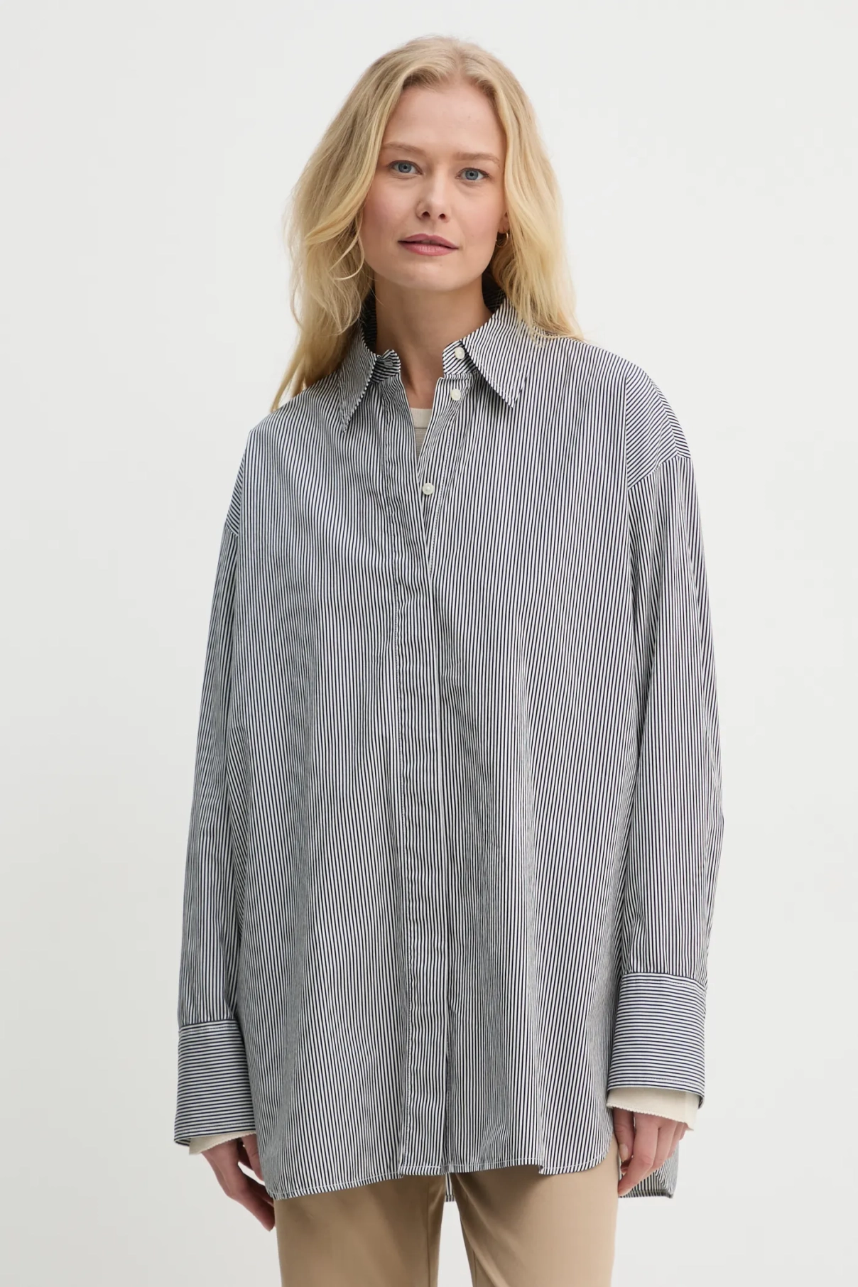 

Хлопковая рубашка Marc O'Polo, белый