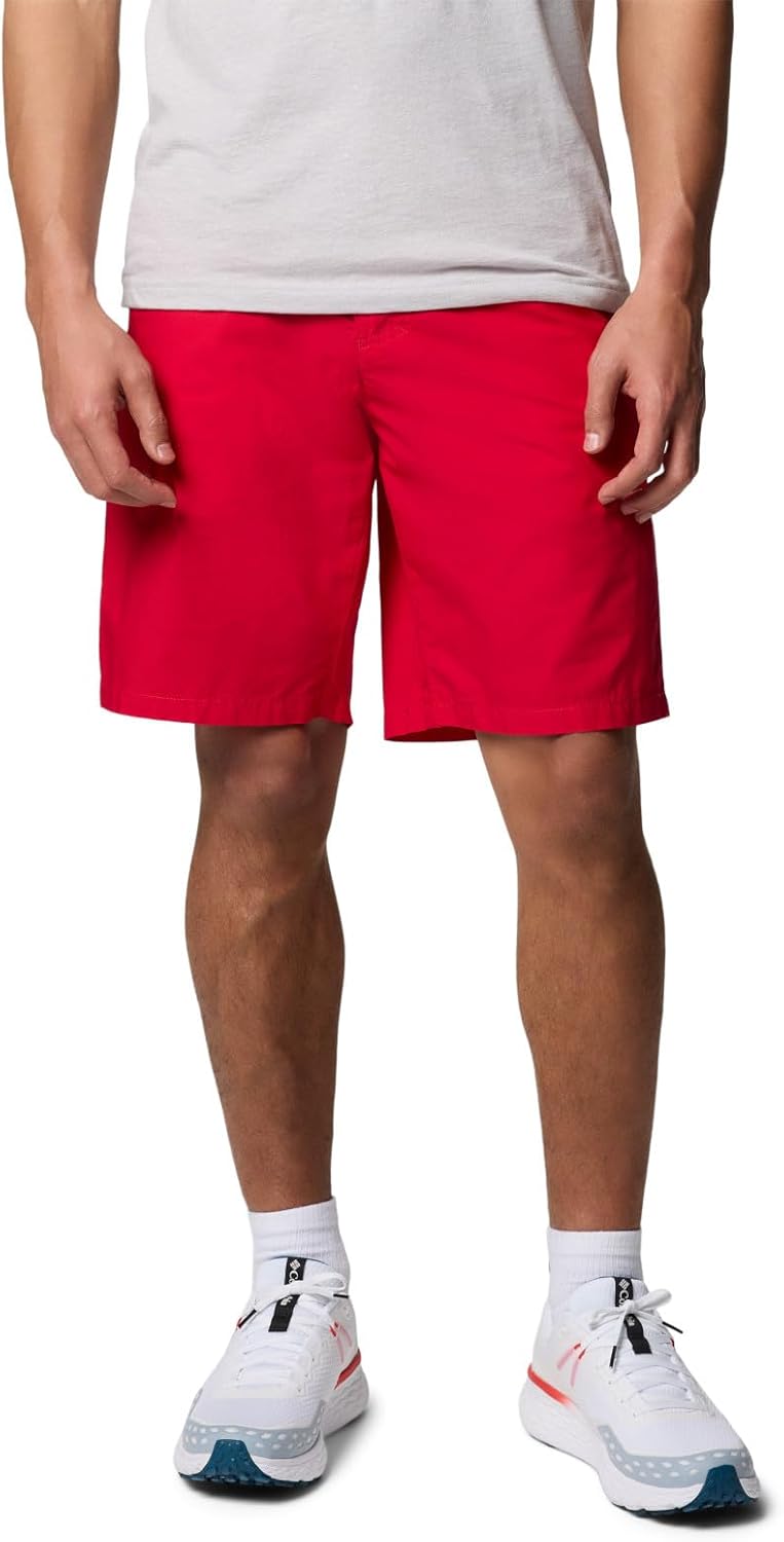 

Мужские шорты Columbia Washed Out, хлопок, классический крой, Mountain Red