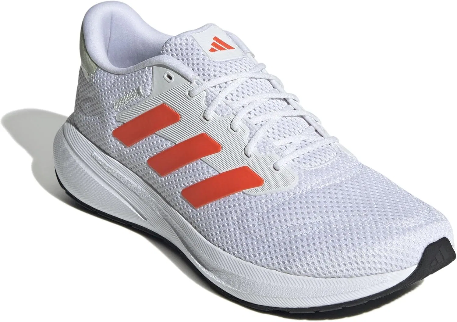 Кроссовки для бега Adidas Response Runner, унисекс, Cloud White Solar Red Linen Green