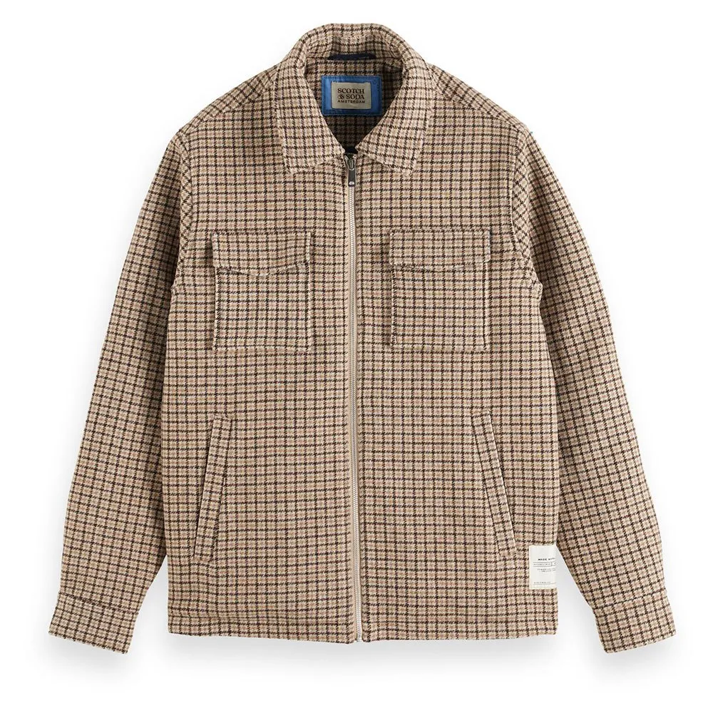 

Верхняя рубашка Scotch & Soda 179000, коричневый