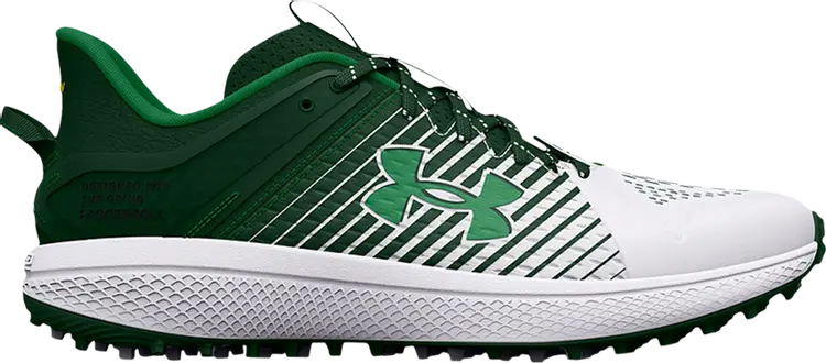 

Кроссовки Under Armour Yard TF Forest Green White, зеленый